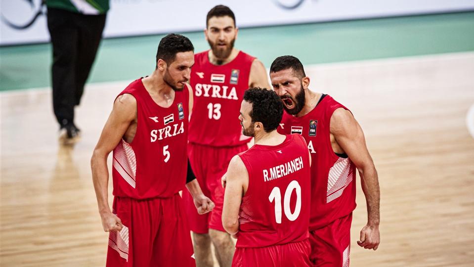 منتخب سورية لكرة السلة 