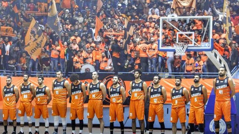الوحدة يتوج بلقب كأس الجمهورية بكرة السلة للرجال