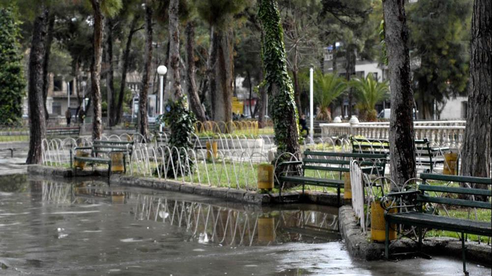 مطر في دمشق