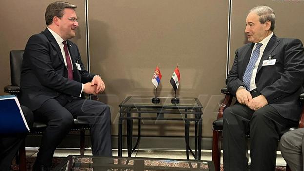 سورية وصربيا تبحثان سبل تطوير العلاقات الثنائية