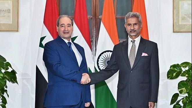 الهند تؤكد دعمها لسورية لزيادة حجم التجارة البينية