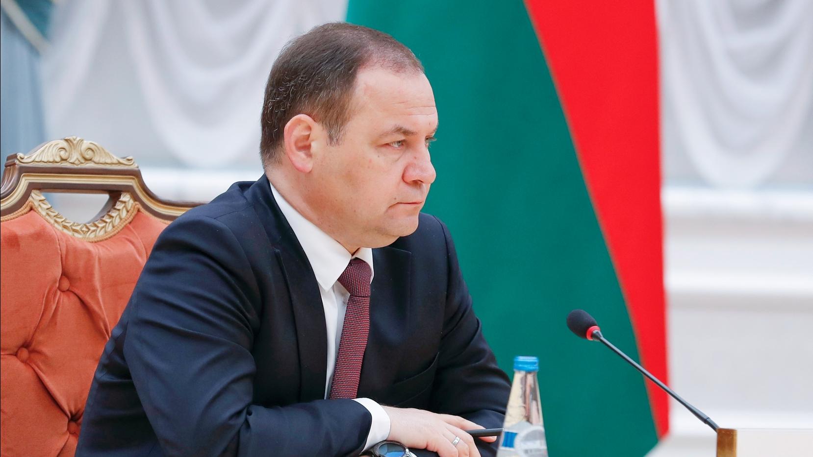 رئيس وزراء جمهورية بيلاروس رومان غولوفتشينكو 