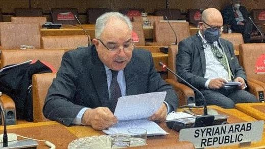 حسن خضور- مندوب سورية الدائم لدى مكتب الأمم المتحدة والمنظمات الدولية الأخرى في فيينا