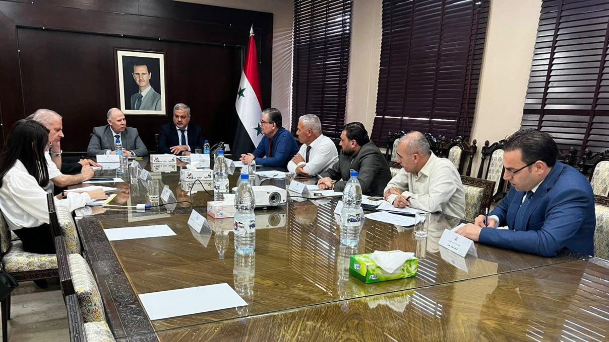 تعاون بين وزارتي المالية والموارد المائية لتحسين واقع مياه الشرب في السويداء