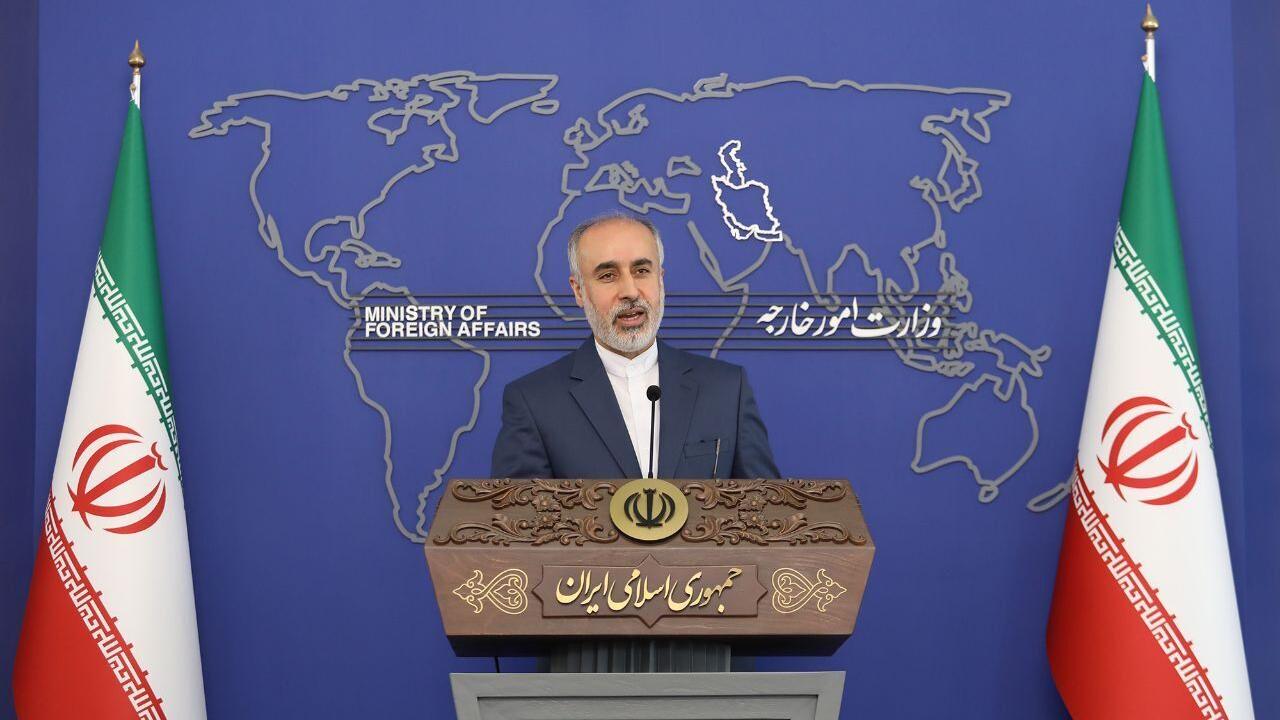 المتحدث باسم وزارة الخارجية الإيرانية ناصر كنعاني 