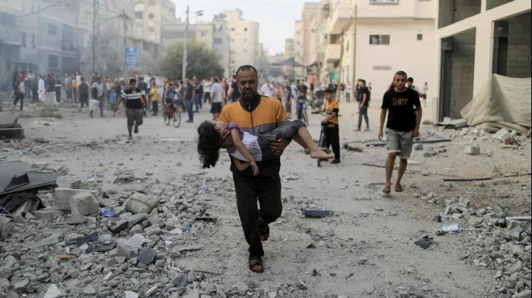 تسعة مجازر للاحتلال الإسرائيلي خلال يوم واحد على أراضي قطاع غزة