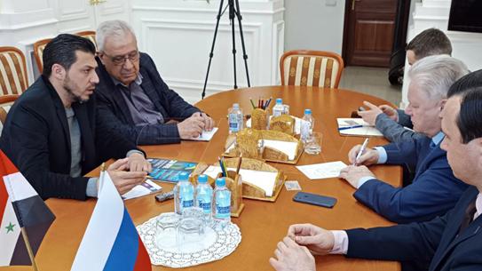مباحثات سورية روسية في موسكو لتعزيز الأمن الغذائي