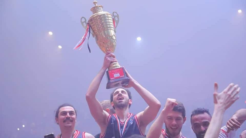 أهلي حلب يتوّج بكأس الجمهورية لكرة السلة