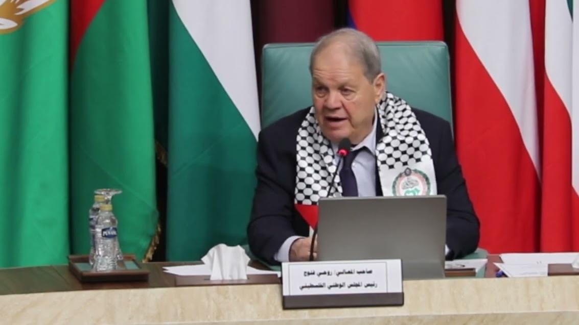 رئيس المجلس الوطني الفلسطيني: ما تقوم به 