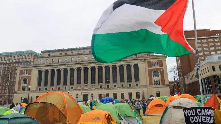  استمرار التظاهرات الطلابية الداعمة لفلسطين في الولايات المتحدة الأمريكية وأوروبا  