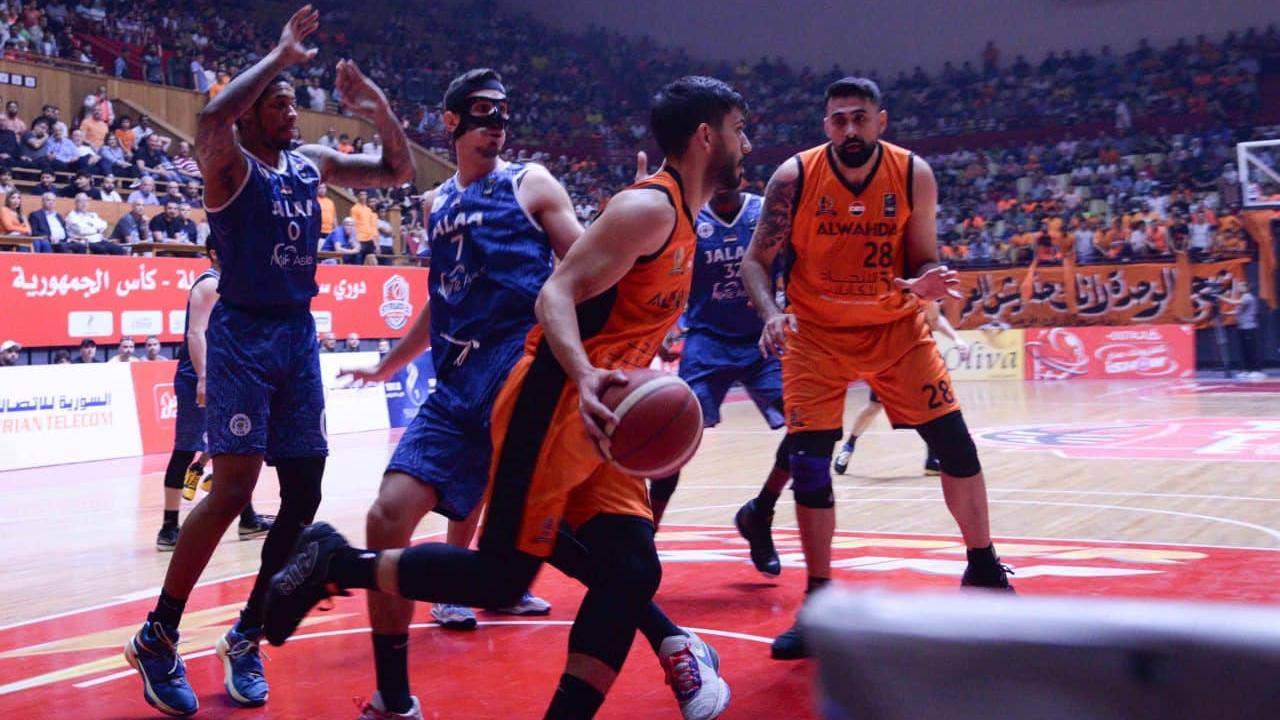 الوحدة والجلاء - الدوري السوري لكرة السلة