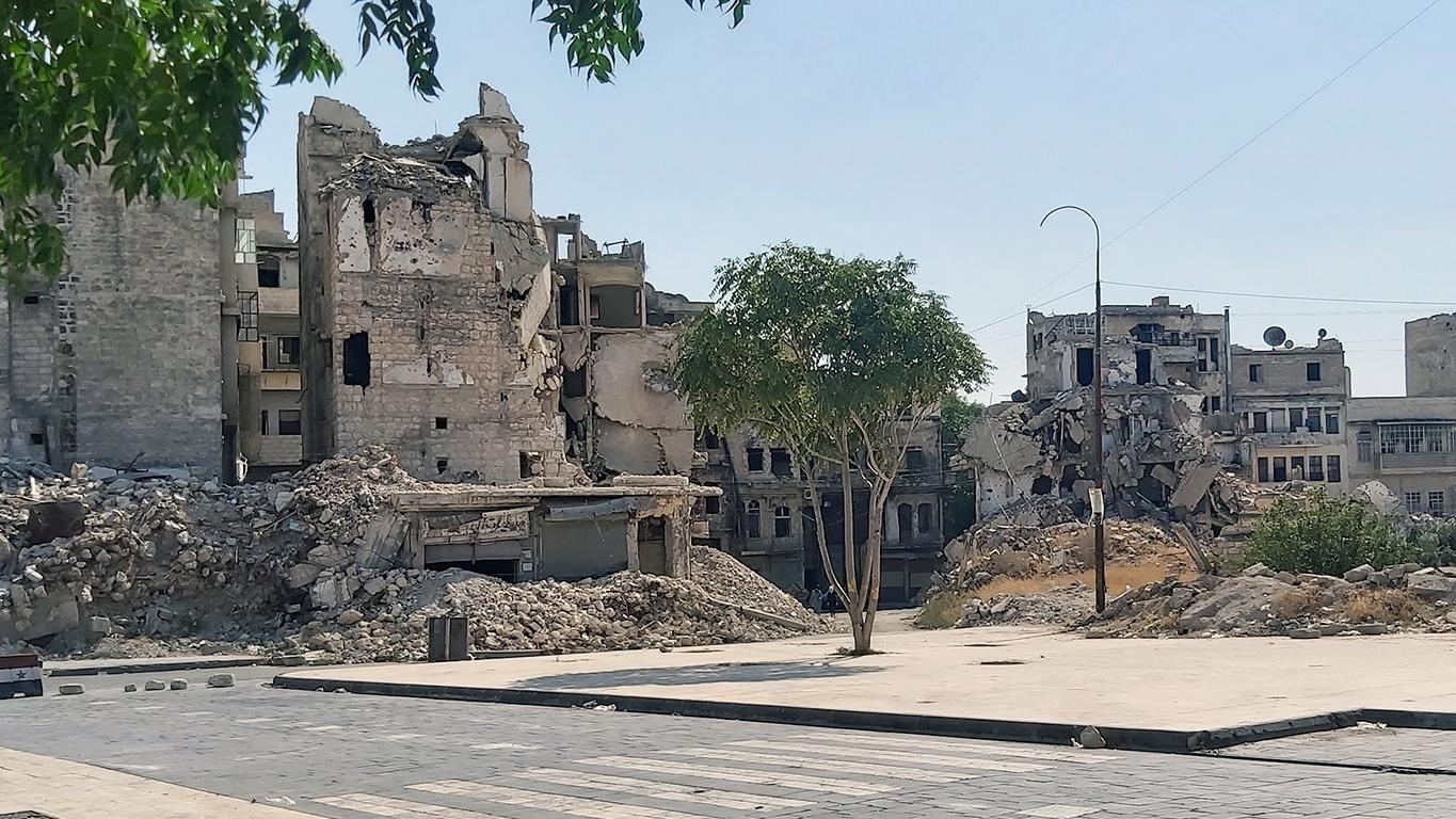 25% من أبنية حلب القديمة مدمرة، وإعادة التأهيل بحاجة موارد مالية وبشرية