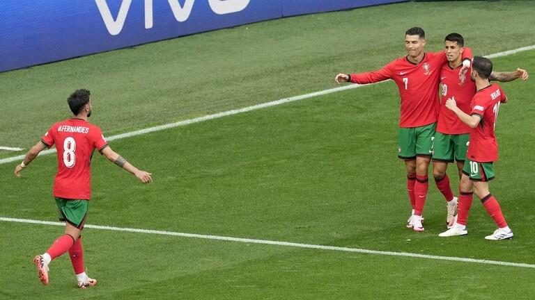 البرتغال تكتسح تركيا وتتأهل إلى الدور الثاني.. وبلجيكا تنعش آمالها بالتأهل بفوز على رومانيا