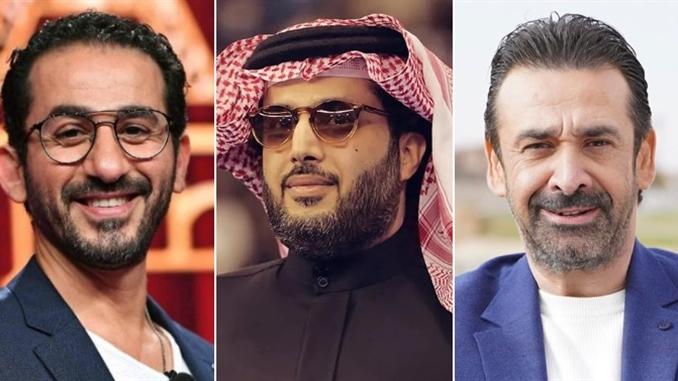 تركي آل الشيخ يكشف عن مفاجأة فنية مع أحمد حلمي وكريم عبد العزيز