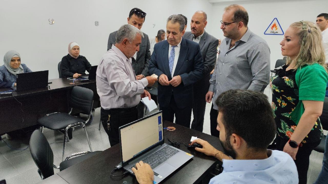 افتتاح مركز خدمات شركة محروقات في منطقة العدوي بدمشق